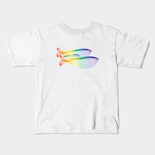 a family of whales Kids T-Shirt